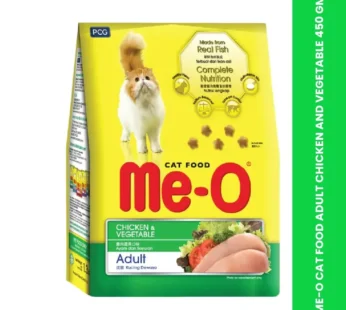 ME-O CAT FOOD ADULT CHICKEN AND VEGETABLE 450 GM
