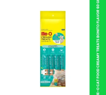 ME-O CAT FOOD CREAMY TREATS BONITO FLAVOR 60 GM