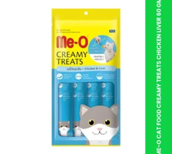 ME-O CAT FOOD CREAMY TREATS CHICKEN LIVER 60 GM