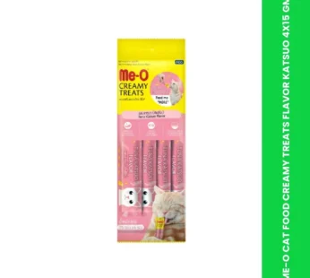 ME-O CAT FOOD CREAMY TREATS FLAVOR KATSUO 4X15 GM