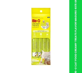 ME-O CAT FOOD CREAMY TREATS FLAVOR MAGURO 4X15 GM