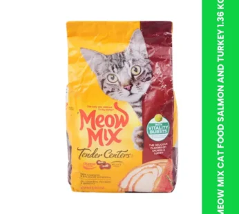 MEOW MIX CAT FOOD SALMON AND TURKEY 1.36 KG