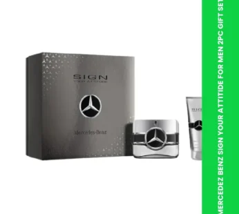 MERCEDEZ BENZ SIGN YOUR ATTITIDE FOR MEN 2PC GIFT SET