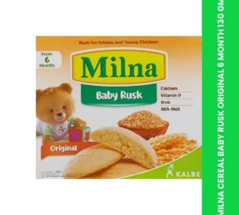 MILNA CEREAL BABY RUSK ORIGINAL 6 MONTH 130 GM