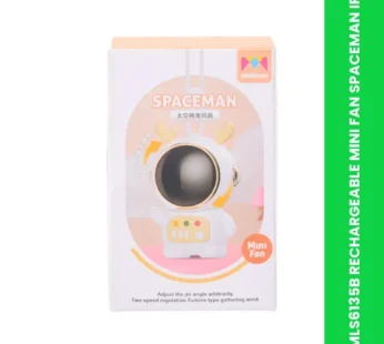 MLS6135B RECHARGEABLE MINI FAN SPACEMAN IR