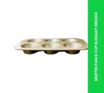 MUFFIN PAN 6 CUP ELEGANT EB5204