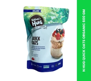 N HUG QUICK OATS ORGANIC 600 GM