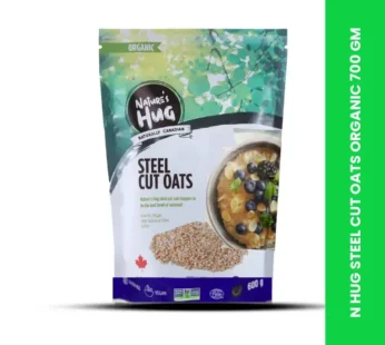 N HUG STEEL CUT OATS ORGANIC 700 GM