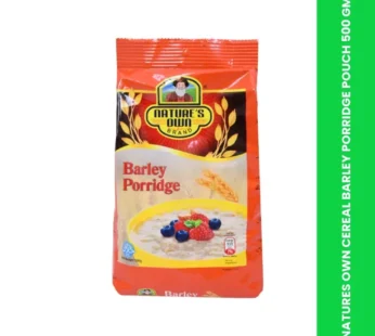 NATURES OWN CEREAL BARLEY PORRIDGE POUCH 500 GM