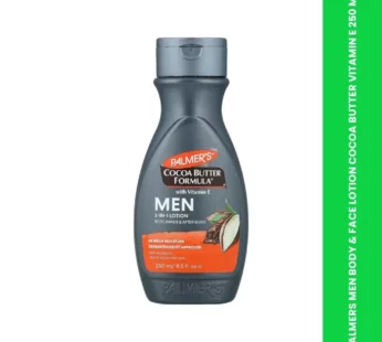 PALMERS MEN BODY & FACE LOTION COCOA BUTTER VITAMIN E 250 ML