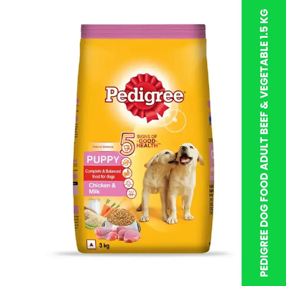 pedigree dog food adult beef vegetable 1 5 kg themed