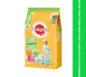 PEDIGREE DOG FOOD PUPPY LIVER VEGETABLE & MILK 400 GM