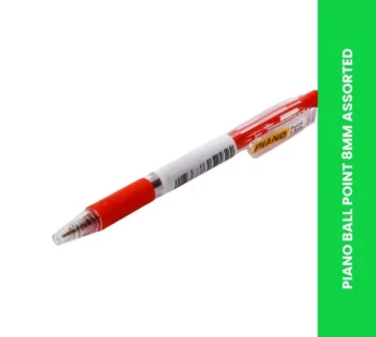 PIANO BALL POINT 8MM ASSORTED