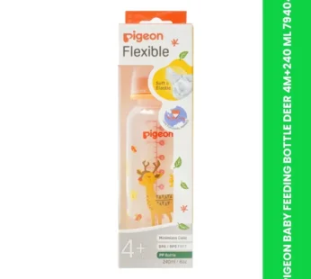 PIGEON BABY FEEDING BOTTLE DEER 4M+240 ML 79404