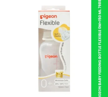 PIGEON BABY FEEDING BOTTLE FLEXIBLE 0M+150 ML 79887