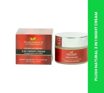 PLUSH NATURAL 3 IN 1 NIGHT CREAM