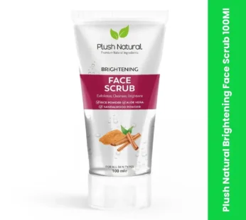 Plush Natural Brightening Face Scrub 100Ml