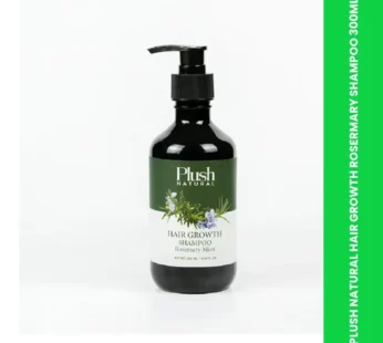 PLUSH NATURAL HAIR GROWTH ROSERMARY SHAMPOO 300ML
