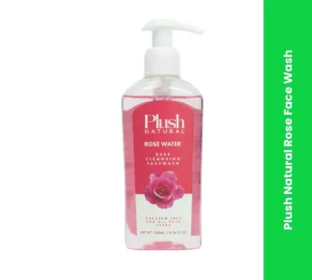 Plush Natural Rose Face Wash