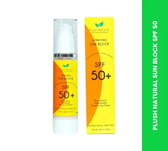PLUSH NATURAL SUN BLOCK SPF 50