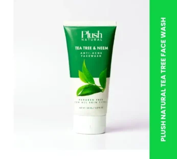 PLUSH NATURAL TEA TREE FACE WASH
