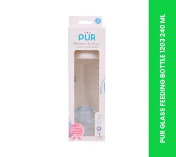 PUR GLASS FEEDING BOTTLE 1203 240 ML