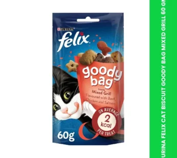 PURINA FELIX CAT BISCUIT GOODY BAG MIXED GRILL 60 GM