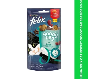 PURINA FELIX CAT BISCUIT GOODY BAG SEASIDE 60 GM