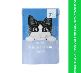 PURINA FELIX CAT FOOD JELLY MIX SELECTION 7+YEAR 85 GM