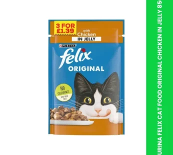 PURINA FELIX CAT FOOD ORIGINAL CHICKEN IN JELLY 85G