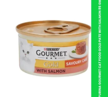 PURINA GOURMET CAT FOOD GOLD PATE WITH SALMON 85 GM