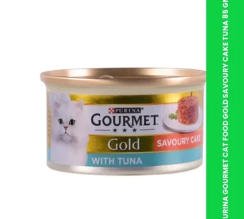 PURINA GOURMET CAT FOOD GOLD SAVOURY CAKE TUNA 85 GM