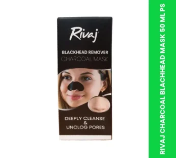 RIVAJ CHARCOAL BLACHHEAD MASK 50 ML PS