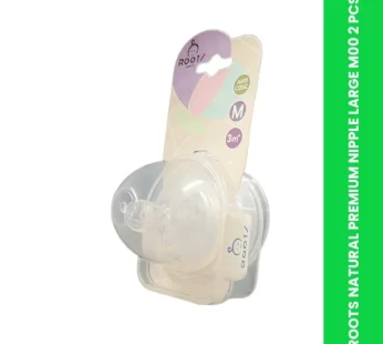 ROOTS NATURAL PREMIUM NIPPLE LARGE M00 2 PCS
