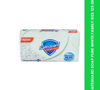 SAFEGUARD SOAP PURE WHITE FAMILY SIZE 125 GM