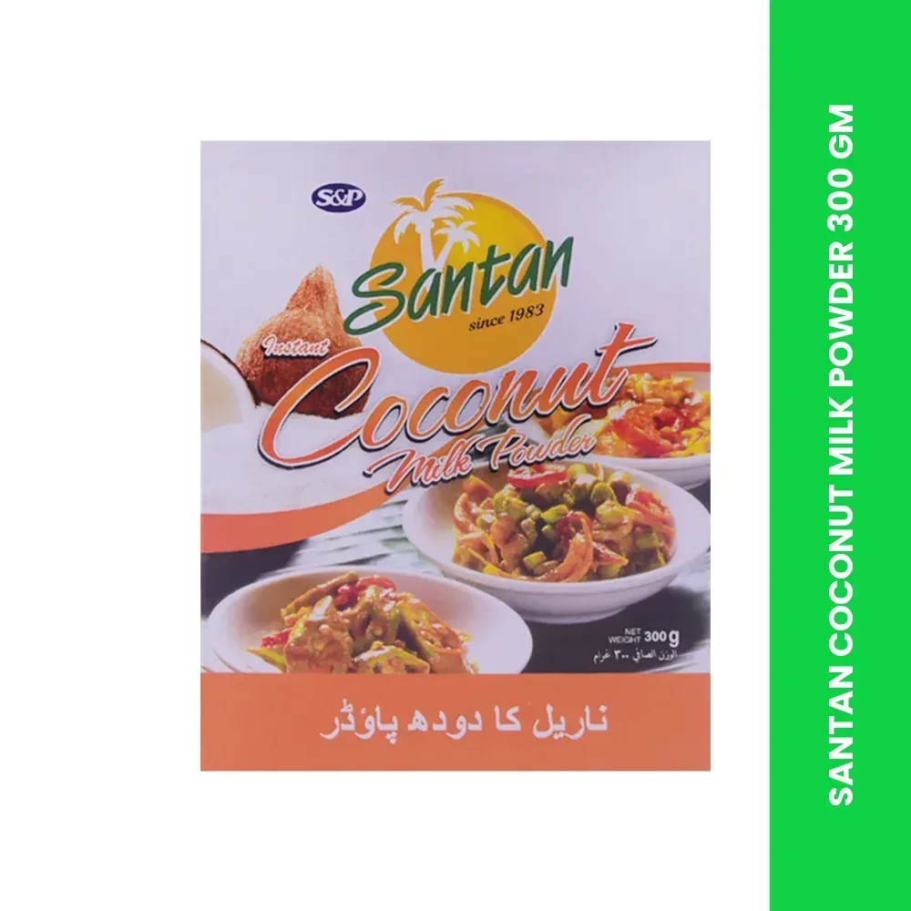 santan coconut milk powder 300 gm themed