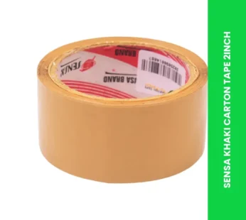 SENSA KHAKI CARTON TAPE 2INCH