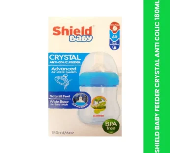 SHIELD BABY FEEDER CRYSTAL ANTI COLIC 180ML