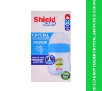 SHIELD BABY FEEDER CRYSTAL ANTI COLIC 260 ML