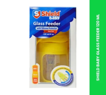 SHIELD BABY GLASS FEEDER 120 ML