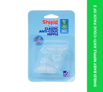 SHIELD BABY NIPPLE ANTI-COLIC PACK OF 2
