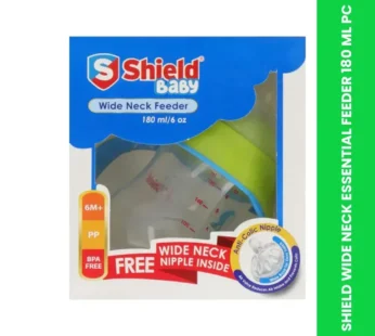 SHIELD WIDE NECK ESSENTIAL FEEDER 180 ML PC