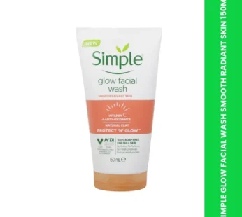 SIMPLE GLOW FACIAL WASH SMOOTH RADIANT SKIN 150ML