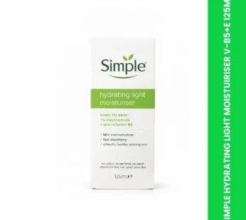 SIMPLE HYDRATING LIGHT MOISTUIRISER V-B5+E 125ML