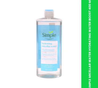 SIMPLE MICELLAR WATER HYDRATING WATER BOOST 400 ML