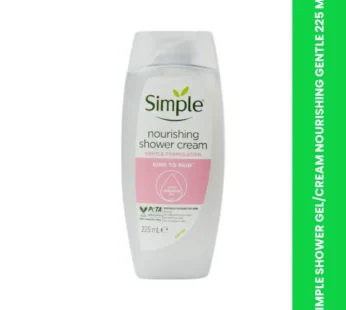 SIMPLE SHOWER GEL/CREAM NOURISHING GENTLE 225 ML