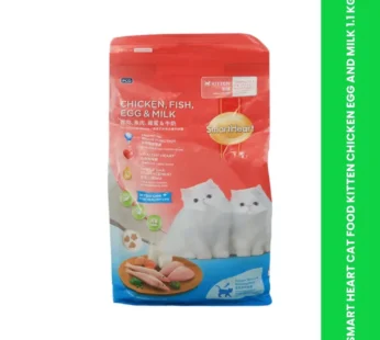 SMART HEART CAT FOOD KITTEN CHICKEN EGG AND MILK 1.1 KG