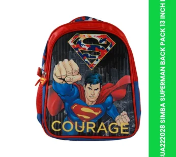 SUA222028 SIMBA SUPERMAN BACK PACK 13 INCH D
