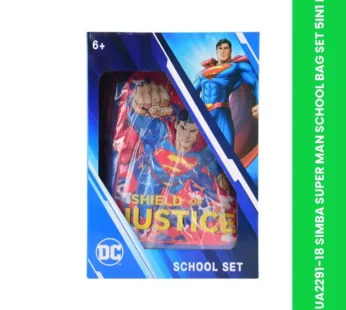 SUA2291-18 SIMBA SUPER MAN SCHOOL BAG SET 5IN1 D
