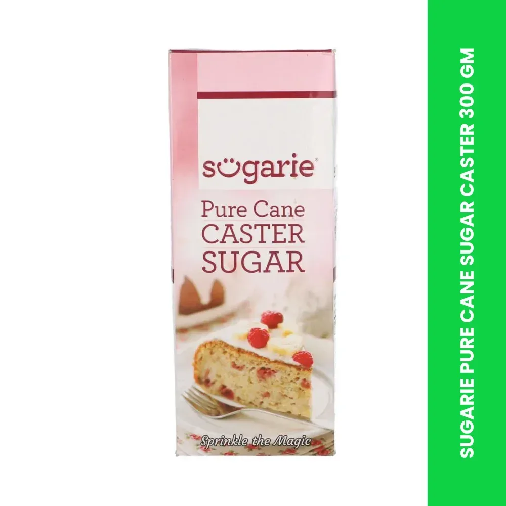 sugarie pure cane sugar caster 300 gm themed